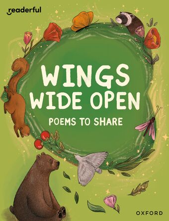 Readerful Bks for Sharing: Y 6/Prim 7 Wings Wide Open: Poems to Share book cover