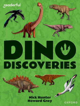 Readerful Independent Library: Oxford Reading Level 10 Dino Discoveries book cover