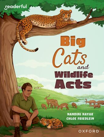 READ IND LIB: OXF Reading 16 Big Cats and Wildlife Acts book cover