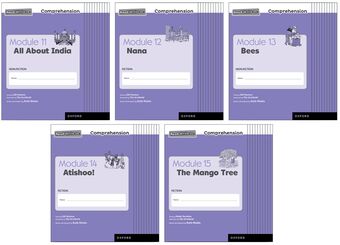 Read Write Inc. Comprehension Modules 11 To 15 Pack Of 50 book cover