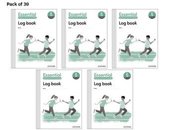 Essential Spelling and Word Knowledge: Year 5 Year 5 Log Book Pack of 30 book cover