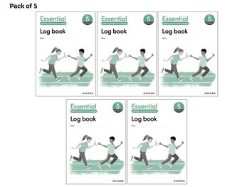Essential Spelling and Word Knowledge: Year 5 Year 5 Log Book Pack of 5 book cover