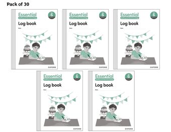 Essential Spelling and Word Knowledge: Year 6 Year 6 Log Book Pack of 30 book cover