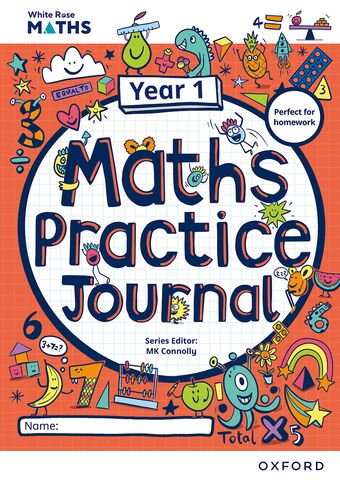 White Rose Maths Practice Journals Year 1 Workbook: Single Copy book cover