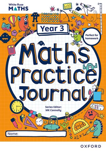 White Rose Maths Practice Journals Year 3 Workbook: Single Copy book cover