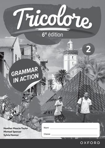 Tricolore 6e Edition: Grammar in Action Workbook 2 (Pack of 8) book cover