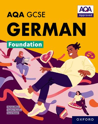 AQA GCSE German Foundation: AQA GCSE German Foundation Student Book book cover