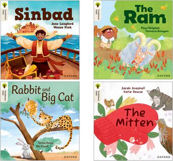 Oxford Reading Tree Traditional Tales: Level 2 Pack of 4: More Stories book cover