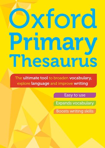 Oxford Primary Thesaurus book cover