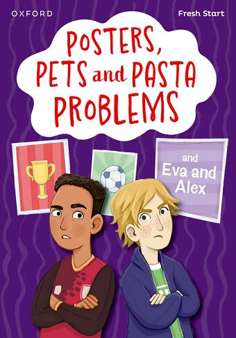 Read Write Inc Fresh Start Readers: Book 13: Posters, Pets and Pasta Problems book cover