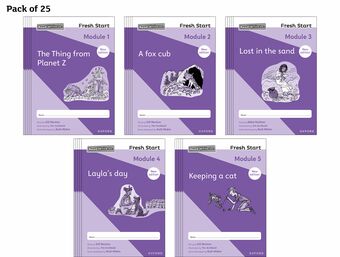 Read Write Inc Fresh Start: 2024 Modules 1-5 - Pack of 25 book cover