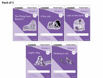 Read Write Inc Fresh Start: 2024 Modules 1-5 - Pack of 5 book cover