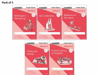 Read Write Inc Fresh Start: 2024 Modules 6-10 - Pack of 5 book cover
