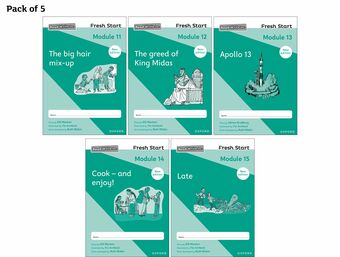 Read Write Inc Fresh Start: 2024 Modules 11-15 - Pack of 5 book cover