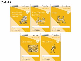 Read Write Inc Fresh Start: 2024 Modules 16-20 - Pack of 5 book cover