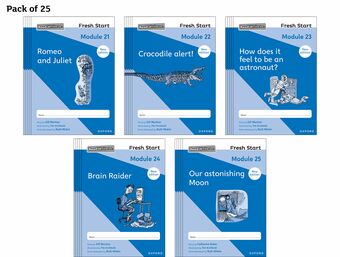 Read Write Inc Fresh Start: 2024 Modules 21-25 - Pack of 25 book cover
