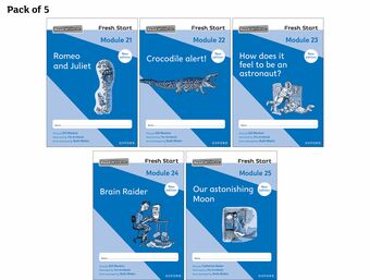 Read Write Inc Fresh Start: 2024 Modules 21-25 - Pack of 5 book cover