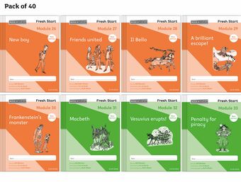 Read Write Inc Fresh Start: 2024 Modules 26-33 - Pack of 40 book cover
