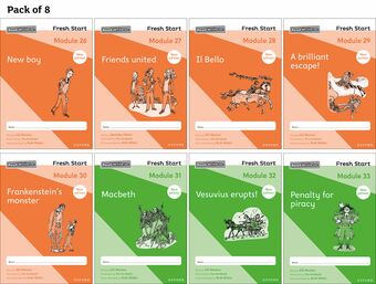 Read Write Inc Fresh Start: 2024 Modules 26-33 - Pack of 8 book cover