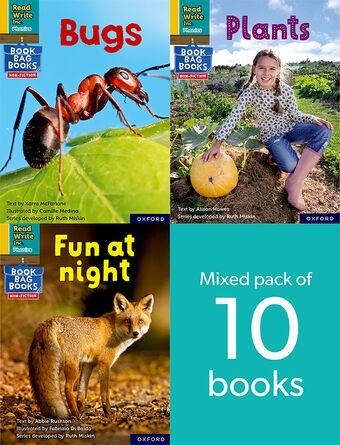Read Write Inc. Phonics Book Bag Books: Set 5 Yellow. Non-Fiction 2024 book cover