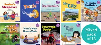 ELS: More Phase 5-6 Essential Phonic Readers: OL 7 Mixed Pack of 12 book cover