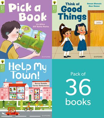 Oxford Reading Tree Green Sparks: Level 3 LEVEL 3 PACK of 36 book cover