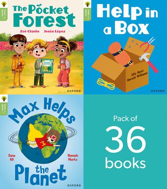 Oxford Reading Tree Green Sparks: Level 4 LEVEL 4 PACK of 36 book cover