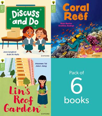 Oxford Reading Tree Green Sparks: Level 4 LEVEL 4 PACK of 6 book cover