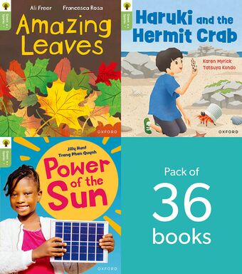 Oxford Reading Tree Green Sparks: Level 5 LEVEL 5 PACK of 36 book cover