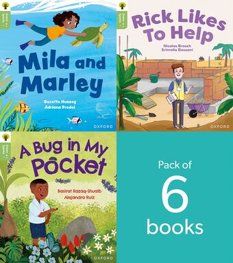 Oxford Reading Tree Green Sparks: Level 5 LEVEL 5 PACK of 6 book cover