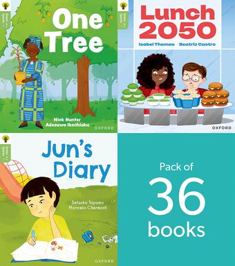 Oxford Reading Tree Green Sparks: Level 6 LEVEL 6 PACK of 36 book cover