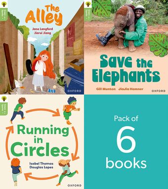 Oxford Reading Tree Green Sparks: Level 6 LEVEL 6 PACK of 6 book cover