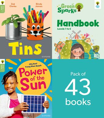 Oxford Reading Tree Green Sparks: Level 1 to Level 6 Singles Pack book cover