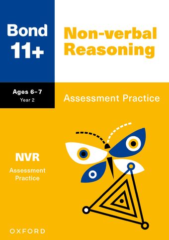 Bond 11+: Bond 11+ Non-verbal Reasoning Assessment Practice Age 6-7 book cover