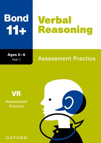 Bond 11+: Bond 11+ Verbal Reasoning Assessment Practice Age 5-6 book cover
