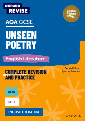 Oxford Revise: AQA GCSE English Literature: Unseen Poetry book cover