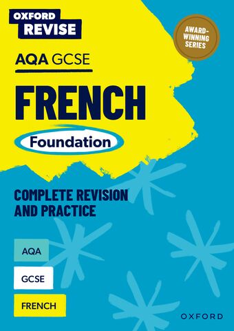 Oxford Revise: AQA GCSE French Foundation book cover