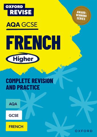 Oxford Revise: AQA GCSE French Higher book cover