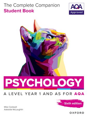 A Level Psychology The Complete Companions for AQA Psychology A Level Year 1/AS book cover