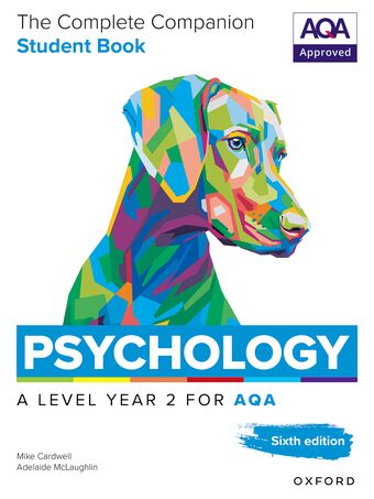 A Level Psychology The Complete Companions for AQA Psychology A Level Year 2 book cover