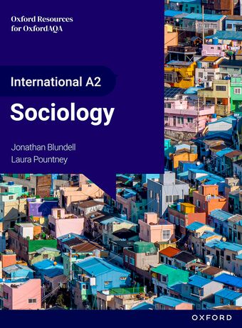 Oxford AQA International A2 Sociology Student Book Paperback book cover