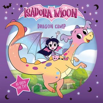 Isadora Moon: Dragon Camp Paperback book cover