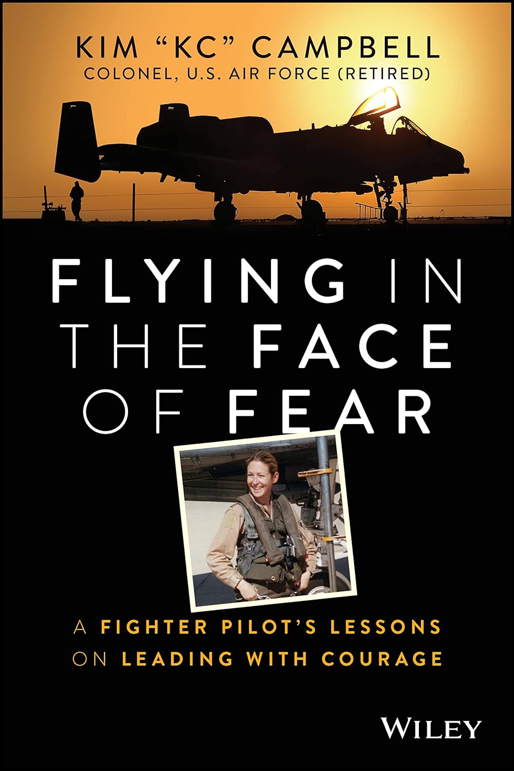Flying in the Face of Fear: A Fighter Pilot's Lessons on Leading with Courage cover