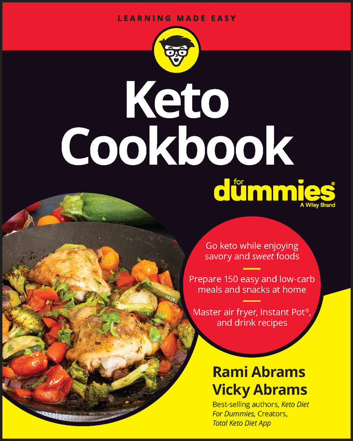 Keto Cookbook For Dummies cover