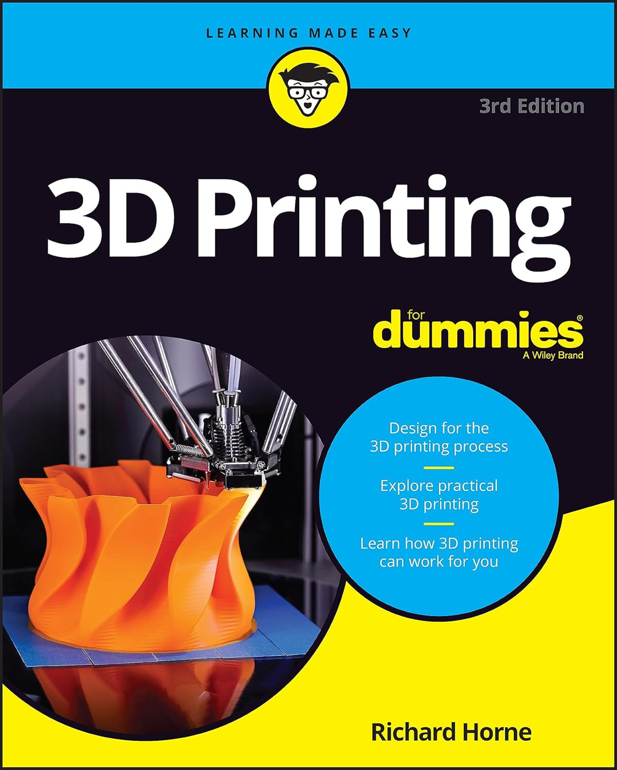 3D Printing For Dummies cover
