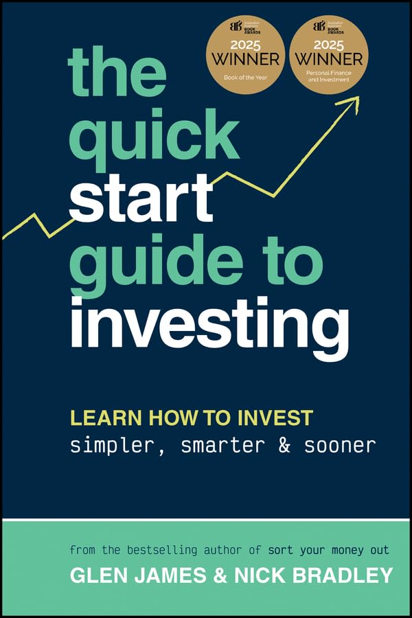 The Quick-Start Guide to Investing: Learn How to Invest Simpler, Smarter and Sooner, WINNER of ABBA BOOK OF THE YEAR and PERSONAL FINANCE & INVESTING cover