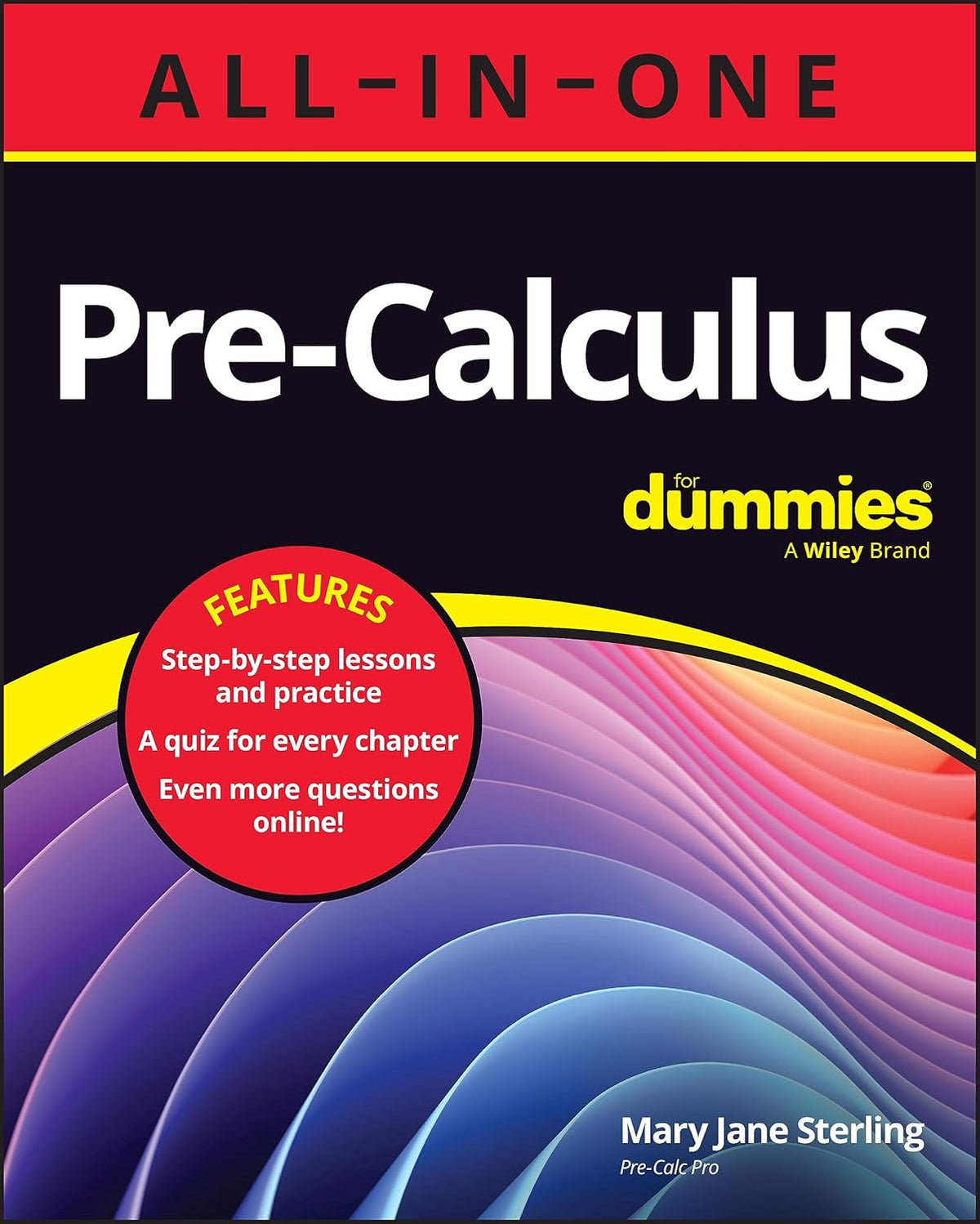 Pre-Calculus All-in-One For Dummies: Book + Chapter Quizzes Online cover