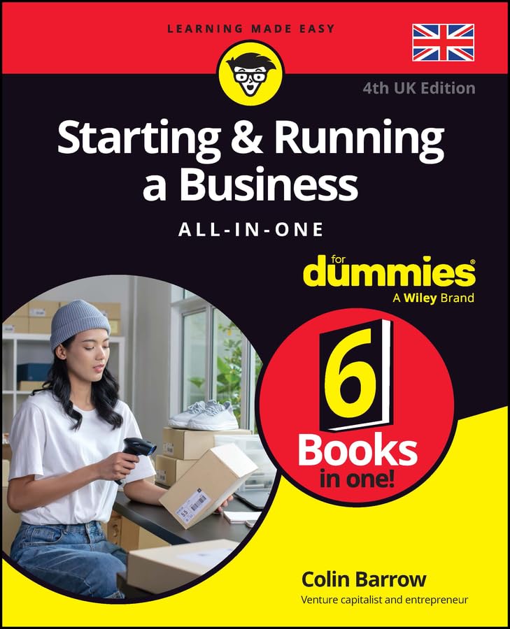 Starting & Running a Business All-in-One For Dummies - UK cover