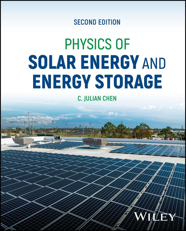 Physics of Solar Energy and Energy Storage cover