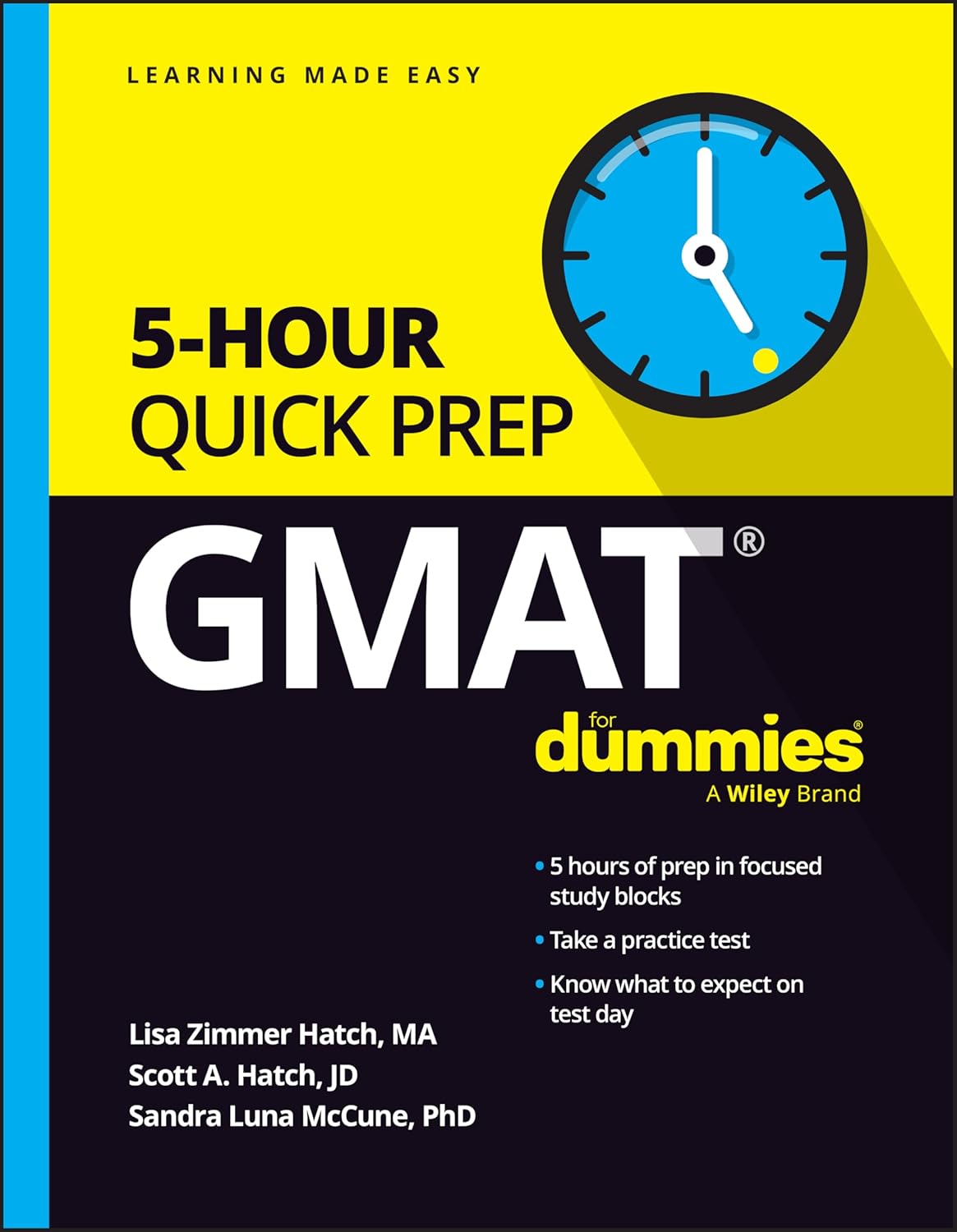 GMAT 5-Hour Quick Prep For Dummies cover